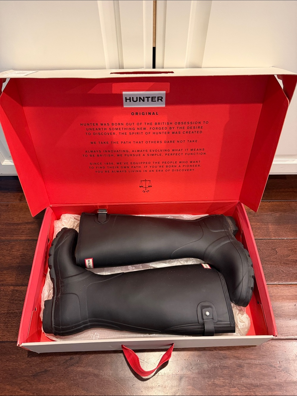 women's hunter original back adjust rain boot size us6